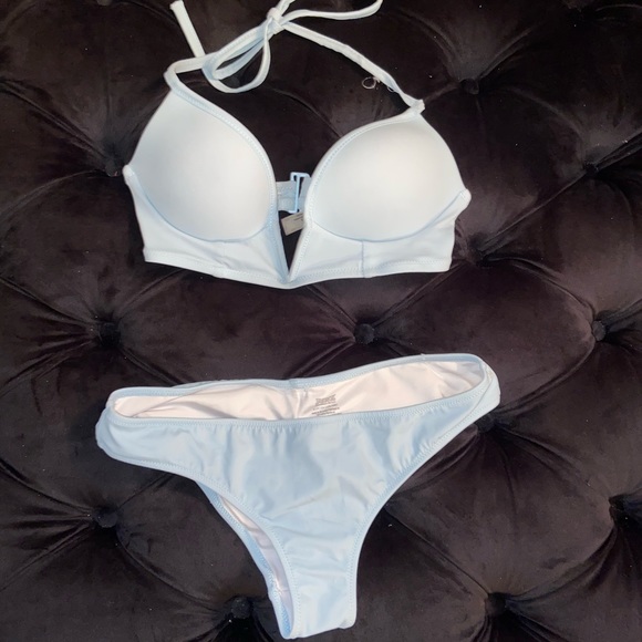 PINK Victoria's Secret Other - Powder blue bikini set